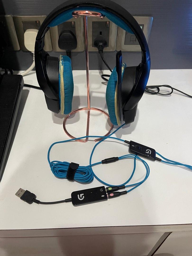 Logitech G430 7.1 Surround Gaming Headset, Audio, Headphones