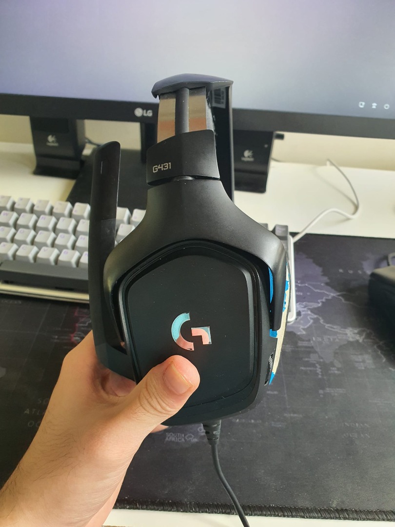 Logitech G431 Gaming Headphone, Audio, Headphones & Headsets on Carousell