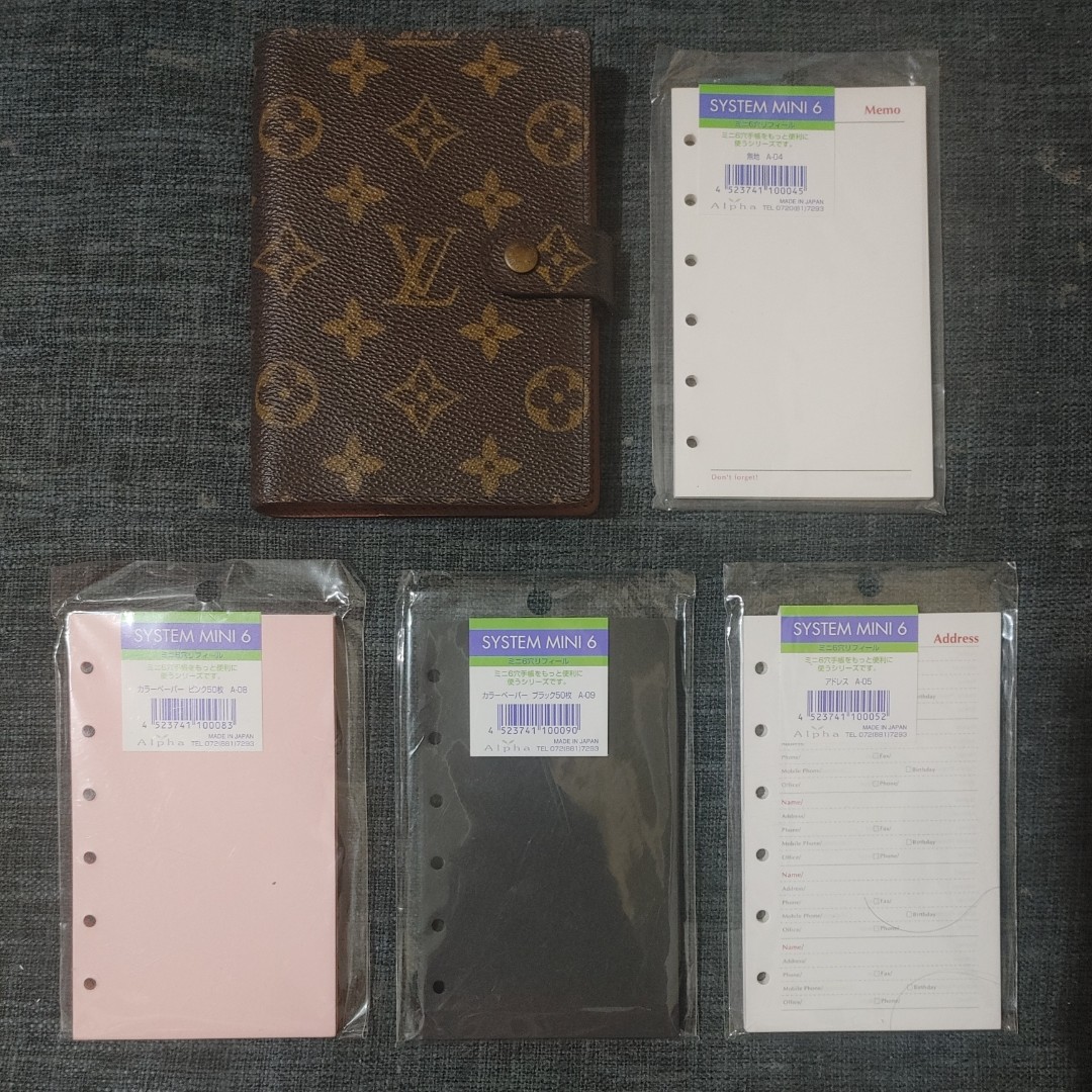 Louis Vuitton Agenda Pm Refill Sized