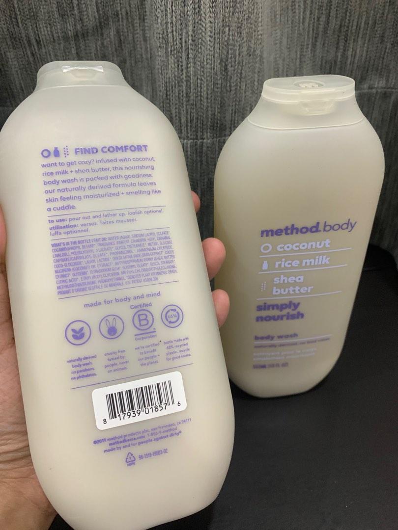Method Body Wash Coconut, Rice Milk & Shea Butter, Beauty & Personal Care, Bath & Body, Bath on