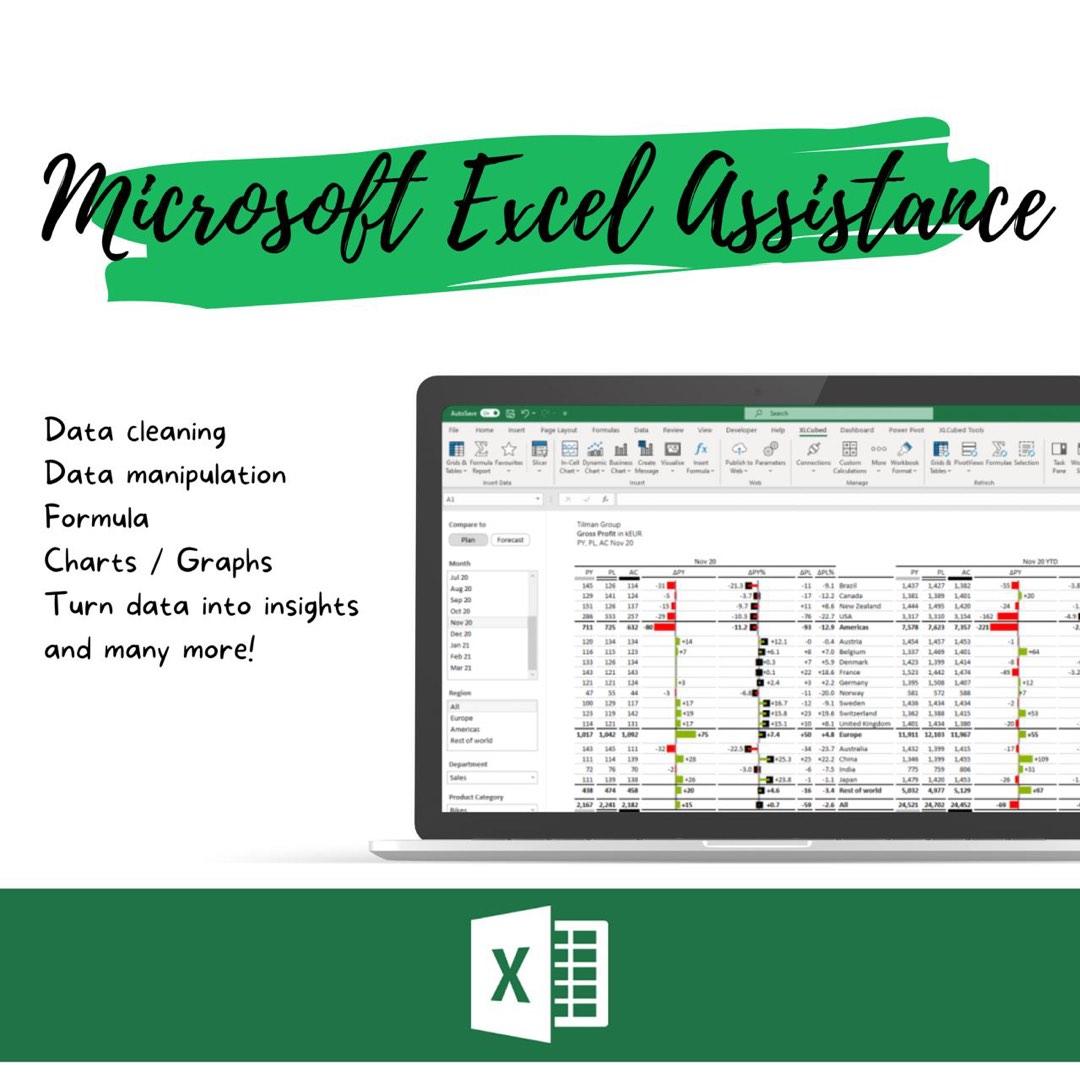 Microsoft Excel Assistance, Computers & Tech, Parts & Accessories
