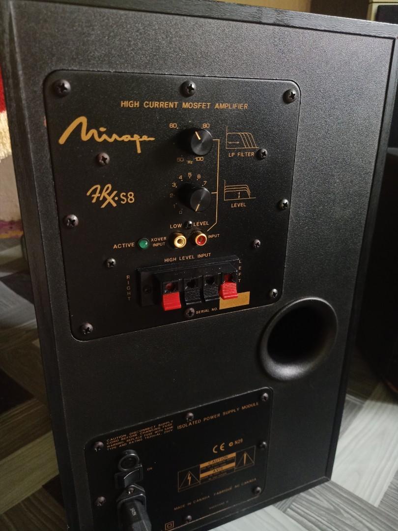 Mirage frx s8 discount subwoofer