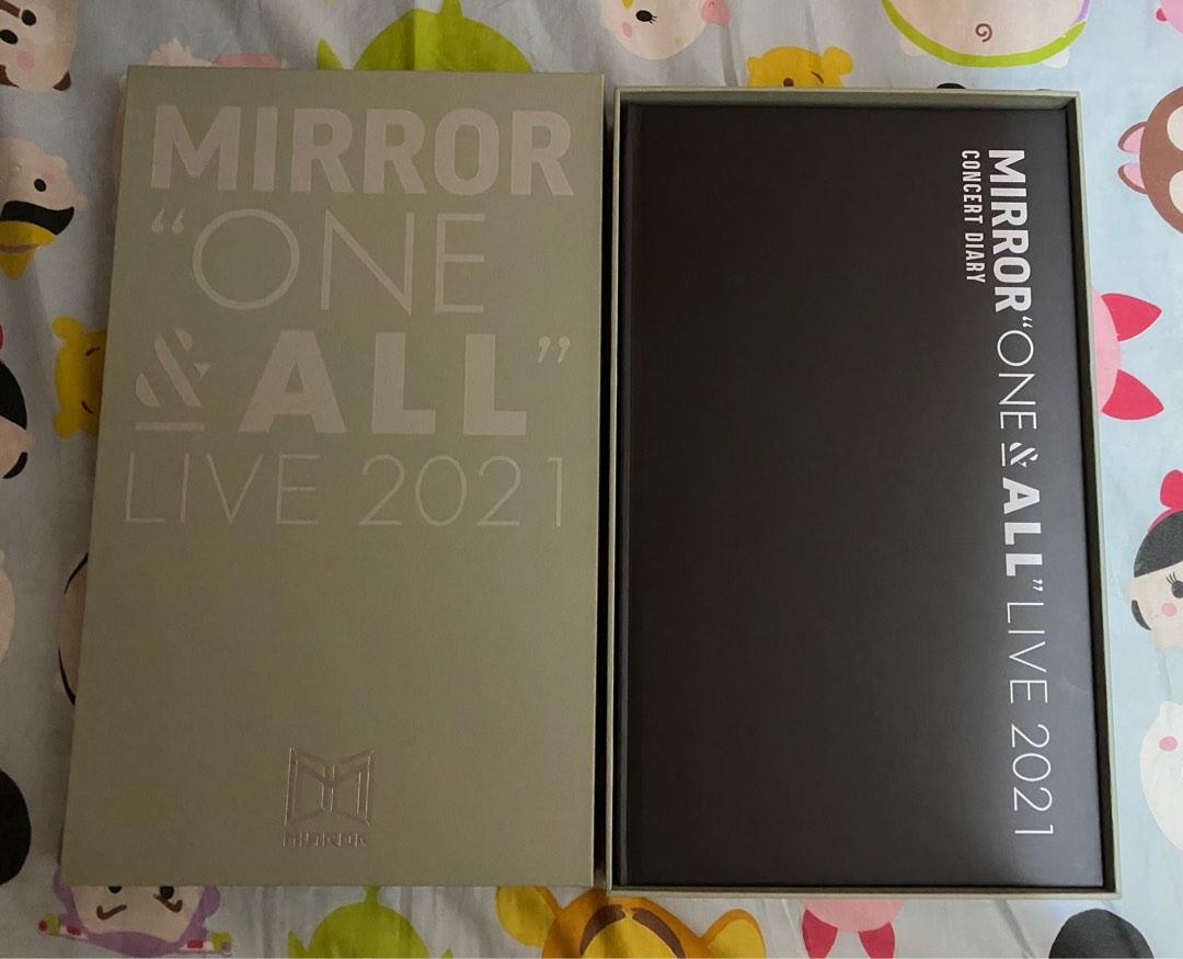 Mirror One and All 2021演唱會 Boxset 全齊, 興趣及遊戲, 收藏品及紀念品, 明星周邊 Carousell