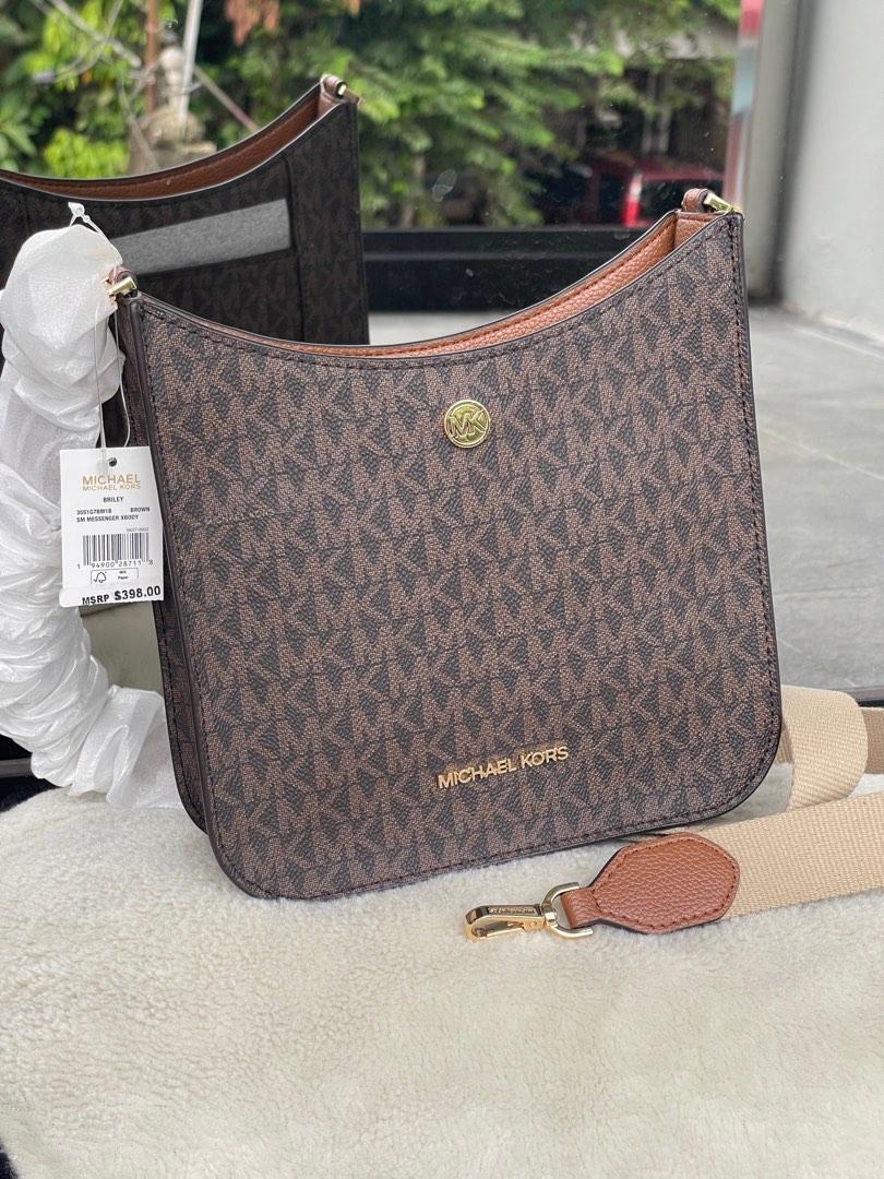 mk briley small messenger bag, Luxury, Bags & Wallets on Carousell