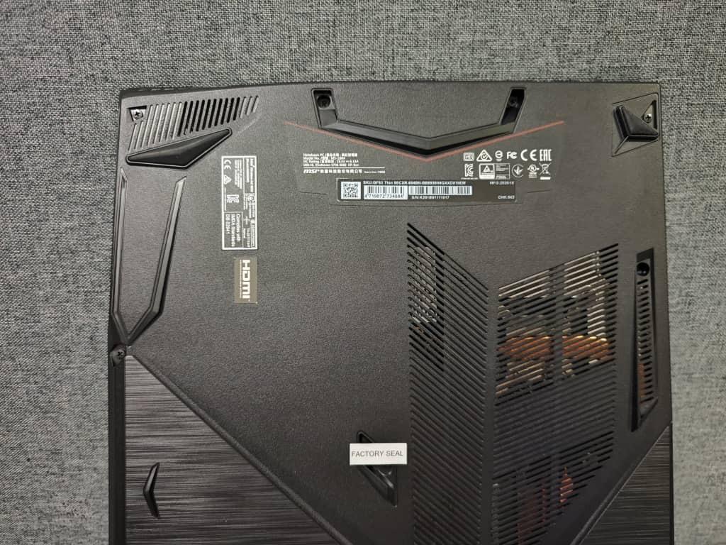 MSI GF63 Thin 9SCXR, Computers & Tech, Laptops & Notebooks on Carousell