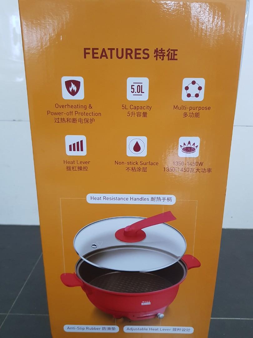 Multi purpose steamboat pot, TV & Home Appliances, Kitchen Appliances