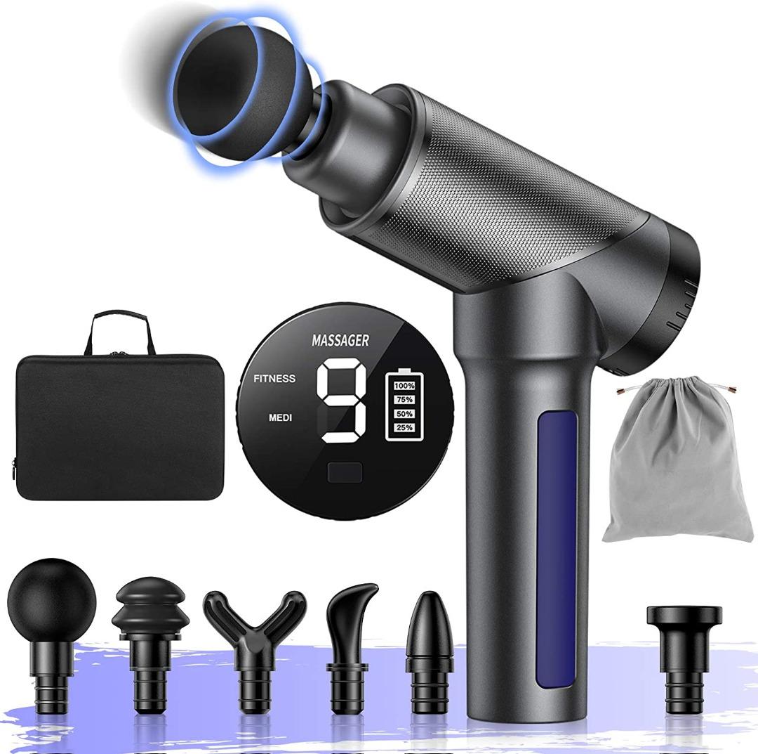 "Muscle Massage Gun, MILcea Pro Massage Gun Deep Tissue 30 Speeds