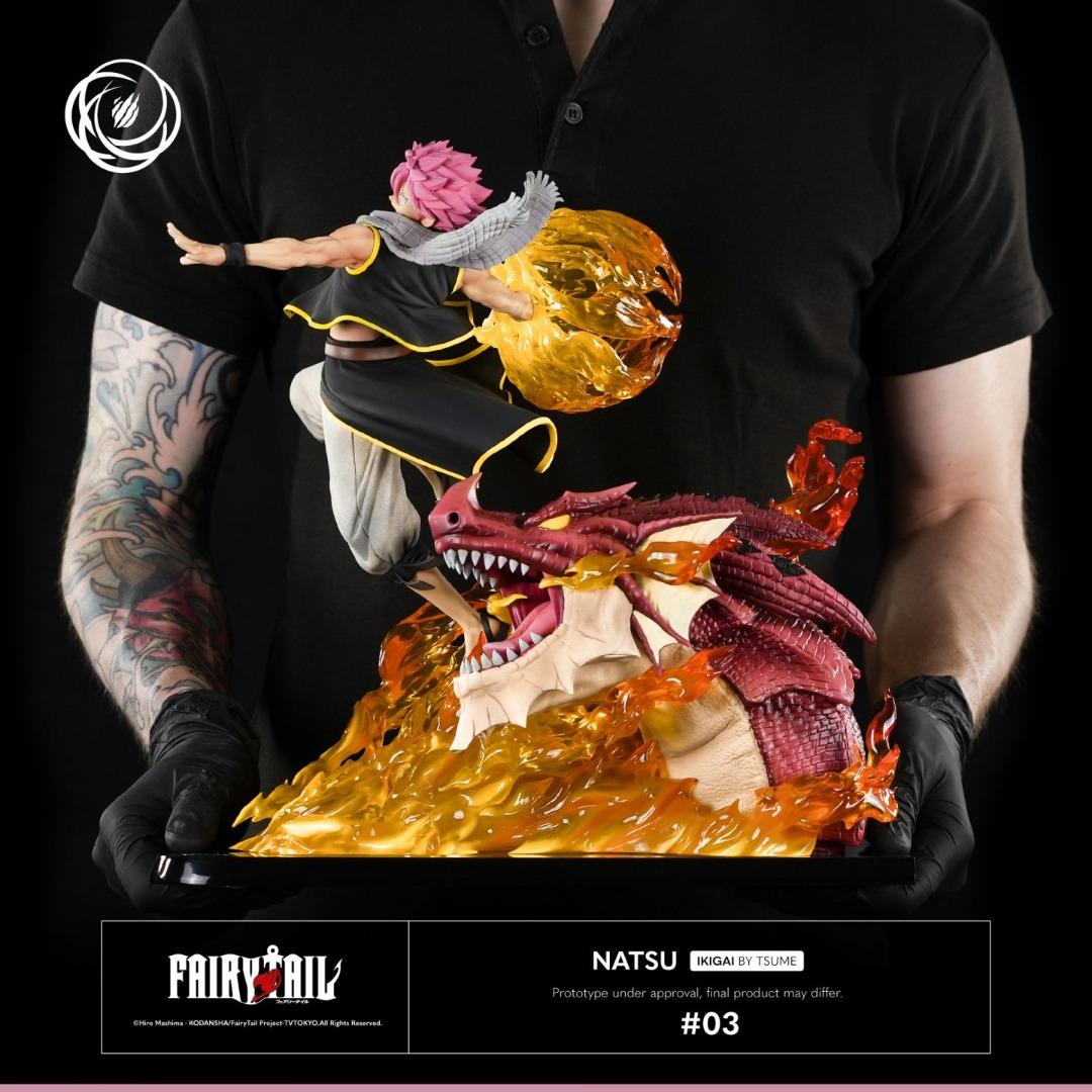 【PO】Natsu Fire Dragon Iron Fist Ikigai GK Figure Tsume Art Studio Fairy