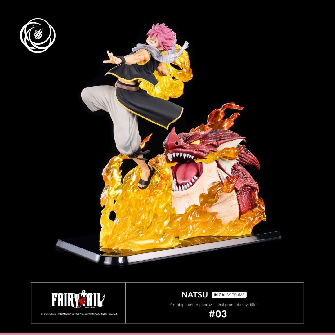 【PO】Natsu Fire Dragon Iron Fist Ikigai GK Figure Tsume Art Studio Fairy