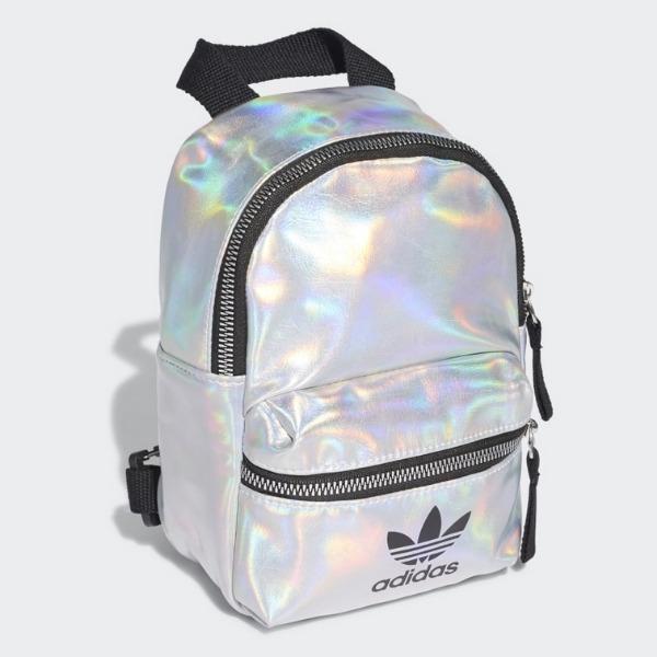 NEW ADIDAS FL9633 ADIDAS ORIGINALS MINI BACKPACK SILVER