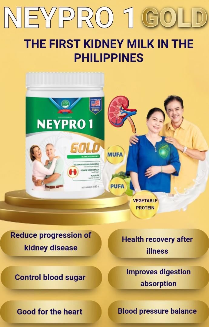 Neypro 1 Gold ( First Kidney Milk In Philippines ), Health & Nutrition
