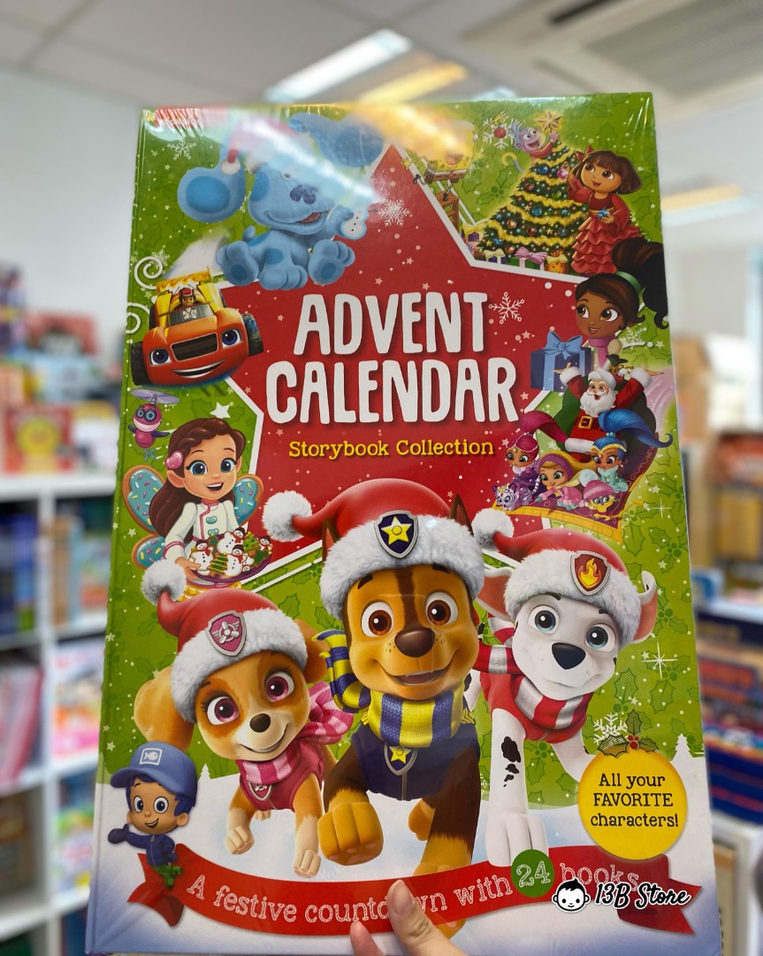 Nickelodeon Storybook Collection Advent Calendar, 興趣及遊戲, 書本 & 文具, 小朋友書
