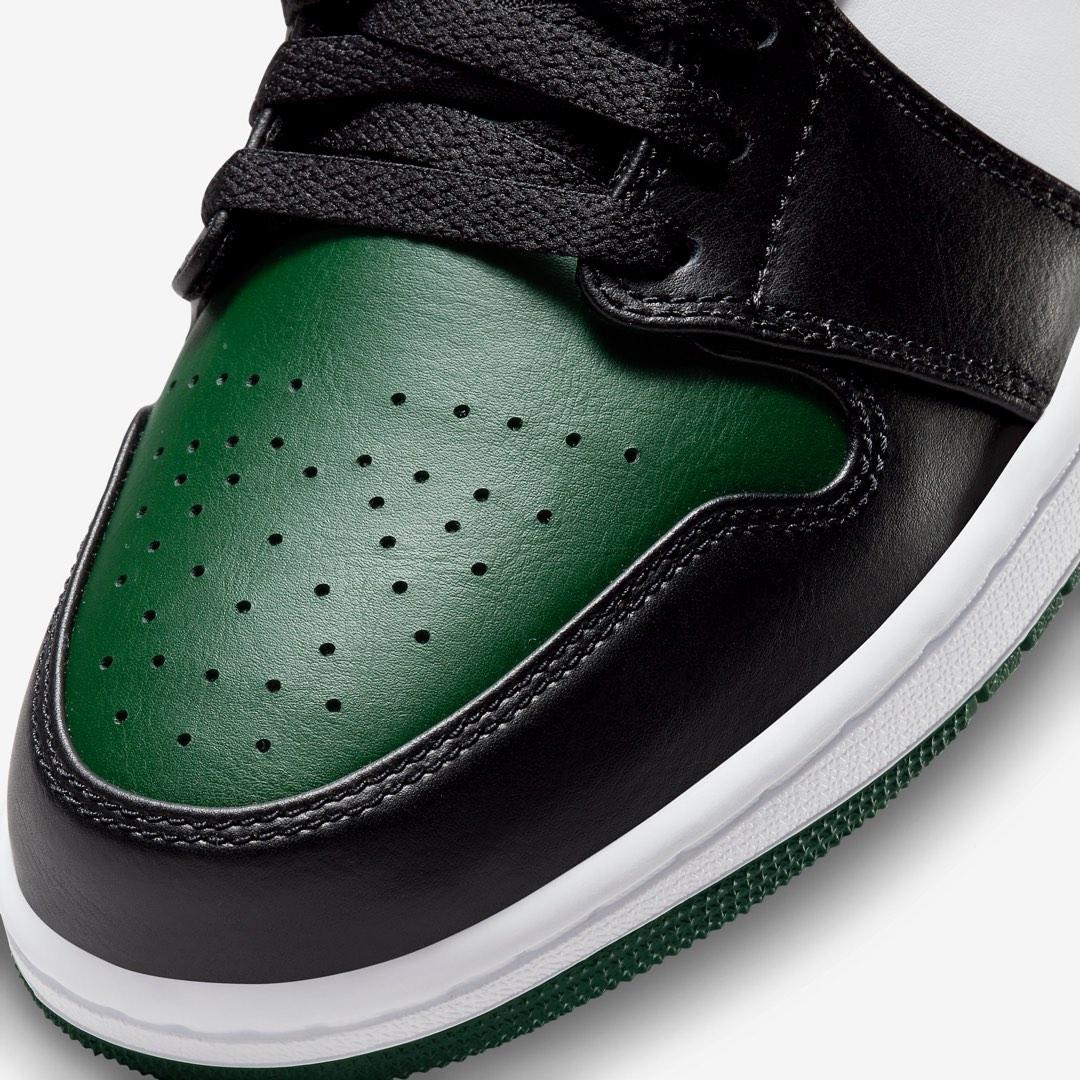 Nike Air Jordan 1 Low Green Toe, Men's Fashion, Footwear, Sneakers