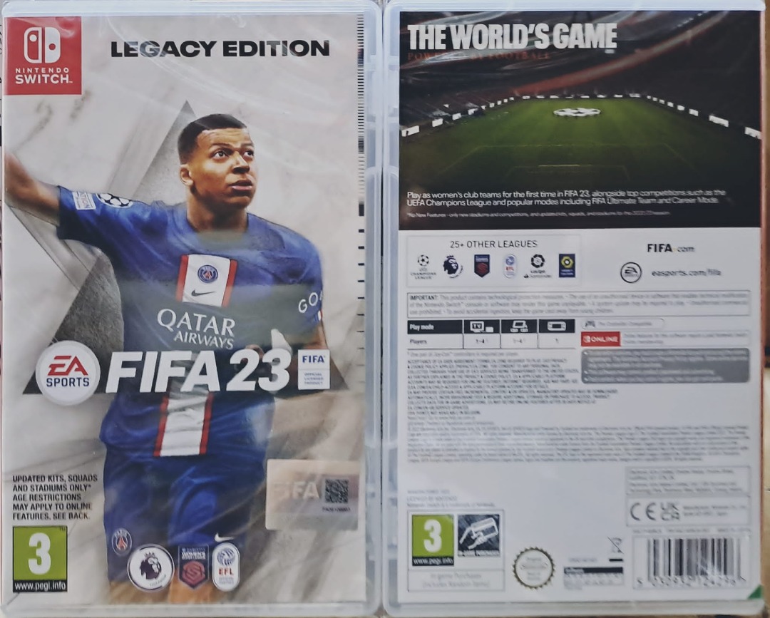Nintendo Switch 本体とFIFA 23とマイク Nintendo Switch 本体とFIFA 23とマイク（Nintendo Switch版