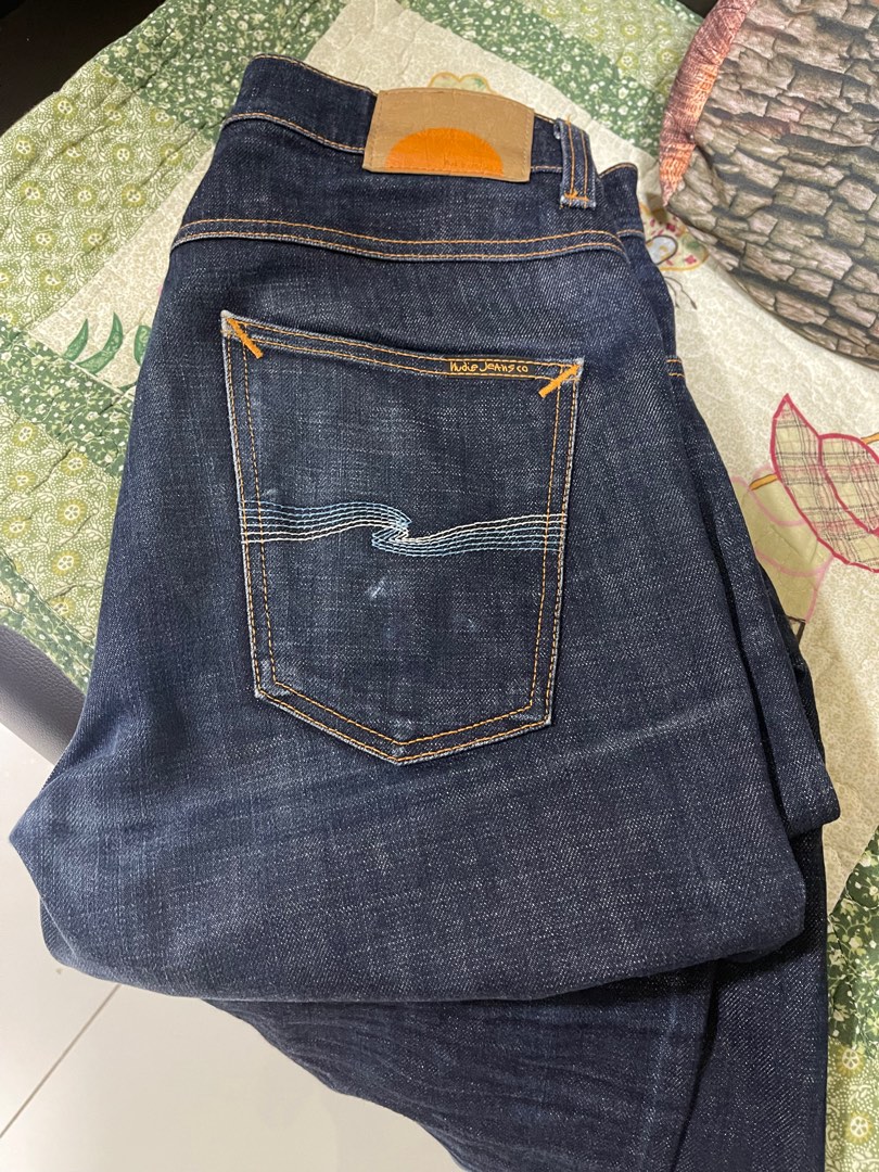 Nudie jeans lean shop dean dry aquamarine