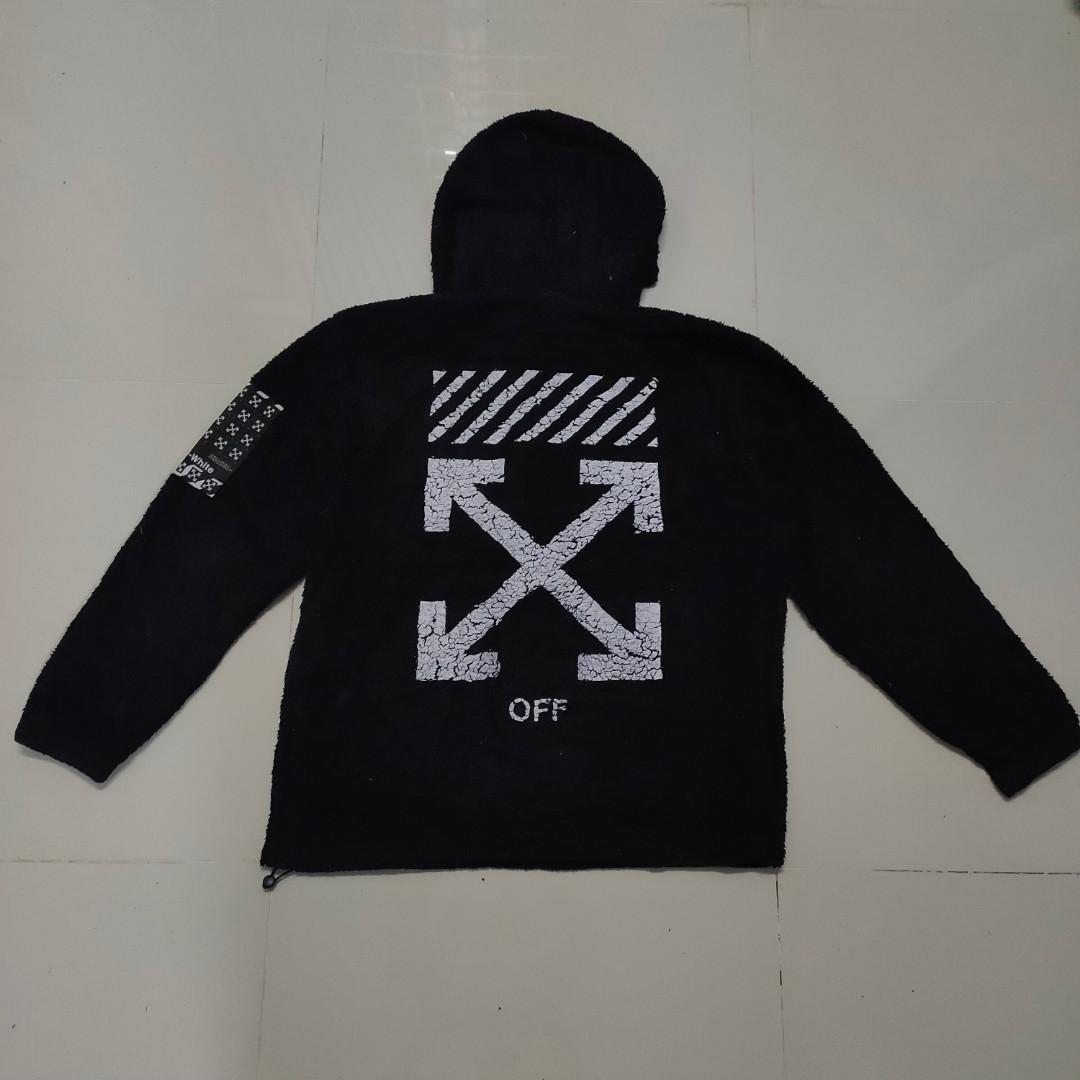 Off white shop reflective hoodie