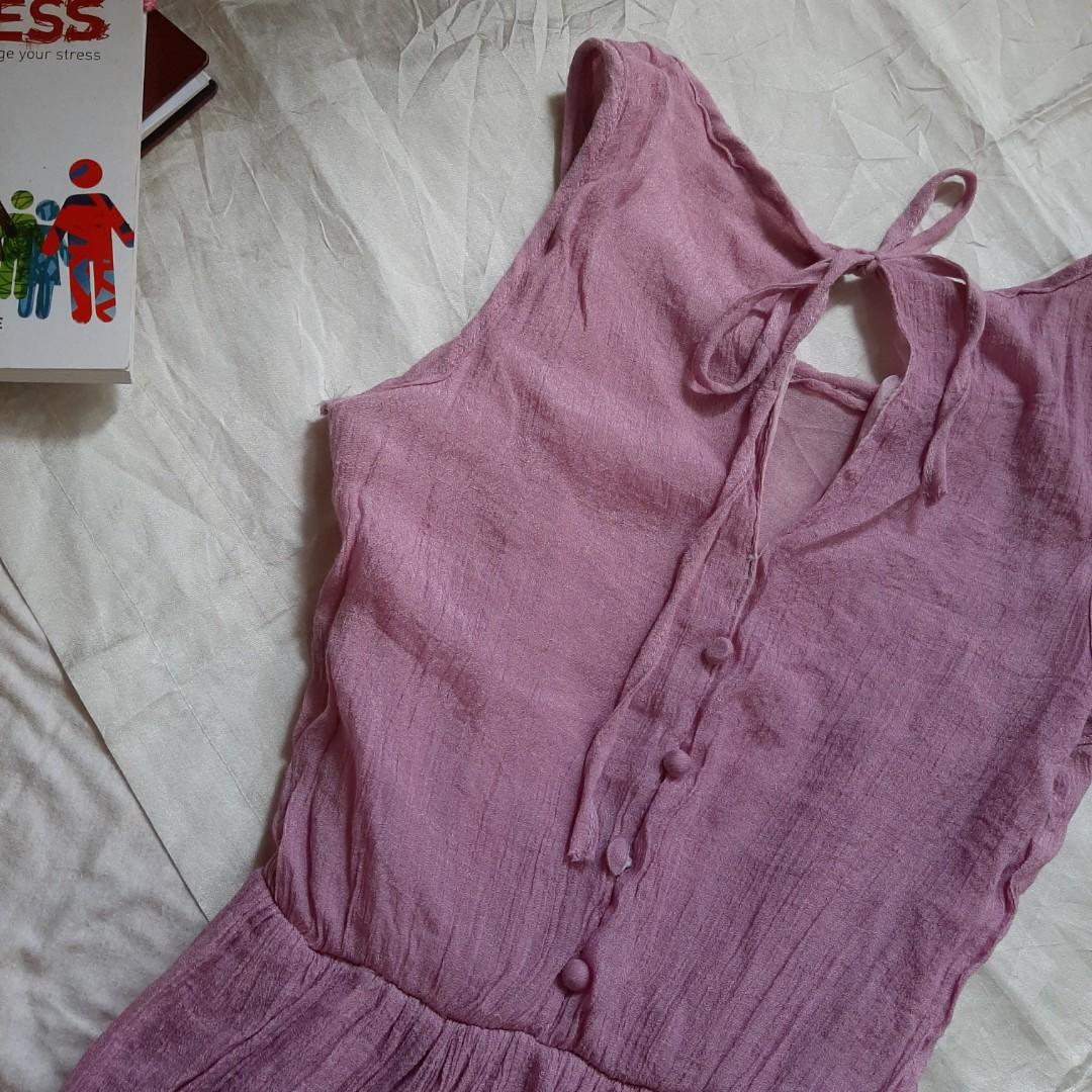 Old Rose Colored Dress, Women's Fashion, Dresses & Sets, Dresses on