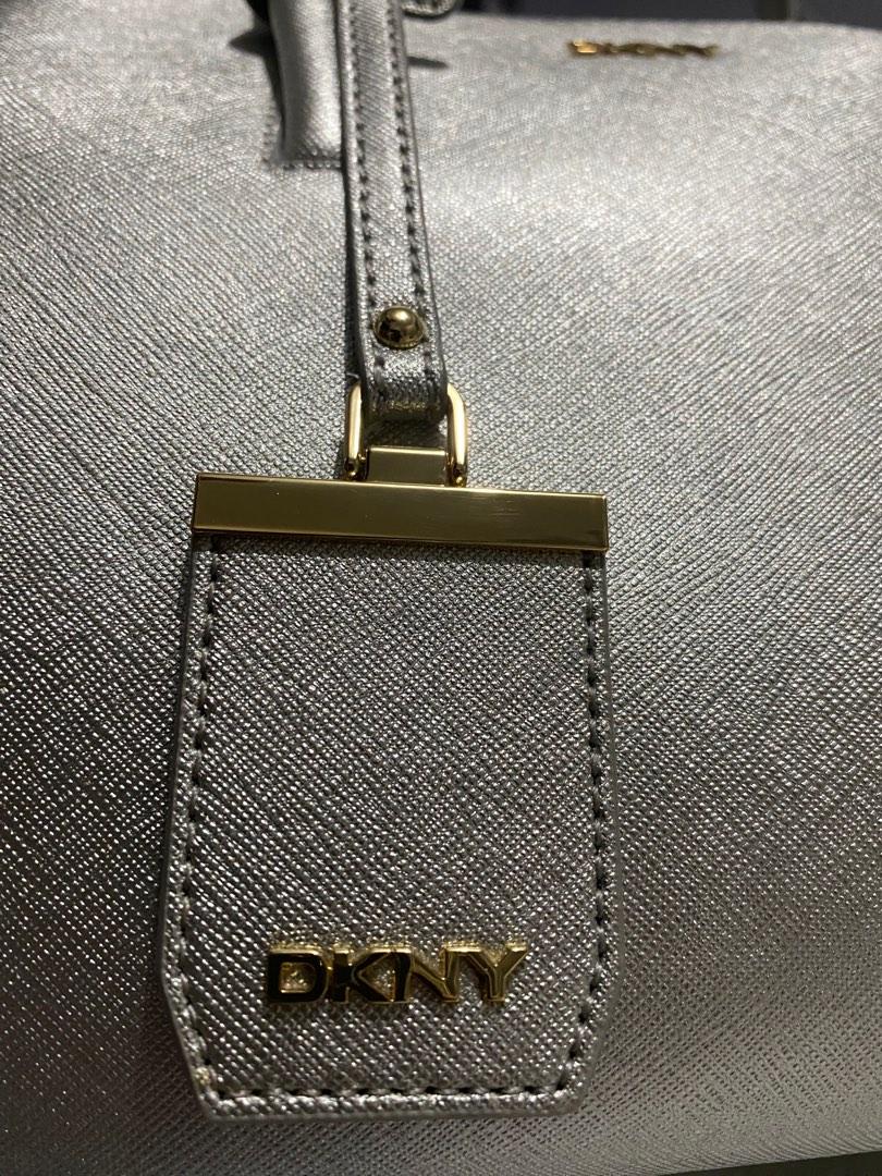 DKNY Bryant Park - Saffiano Leather Round Satchel w/ Det SS SKU