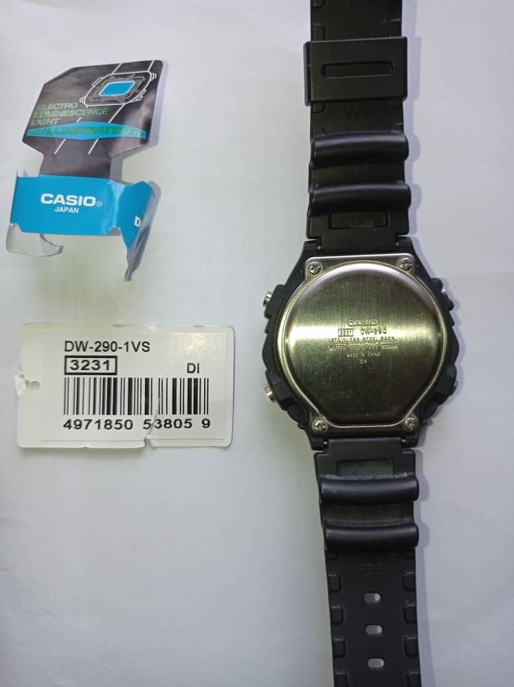 Original Tom Cruise Mission Impossible Casio DW 290 watch Like G