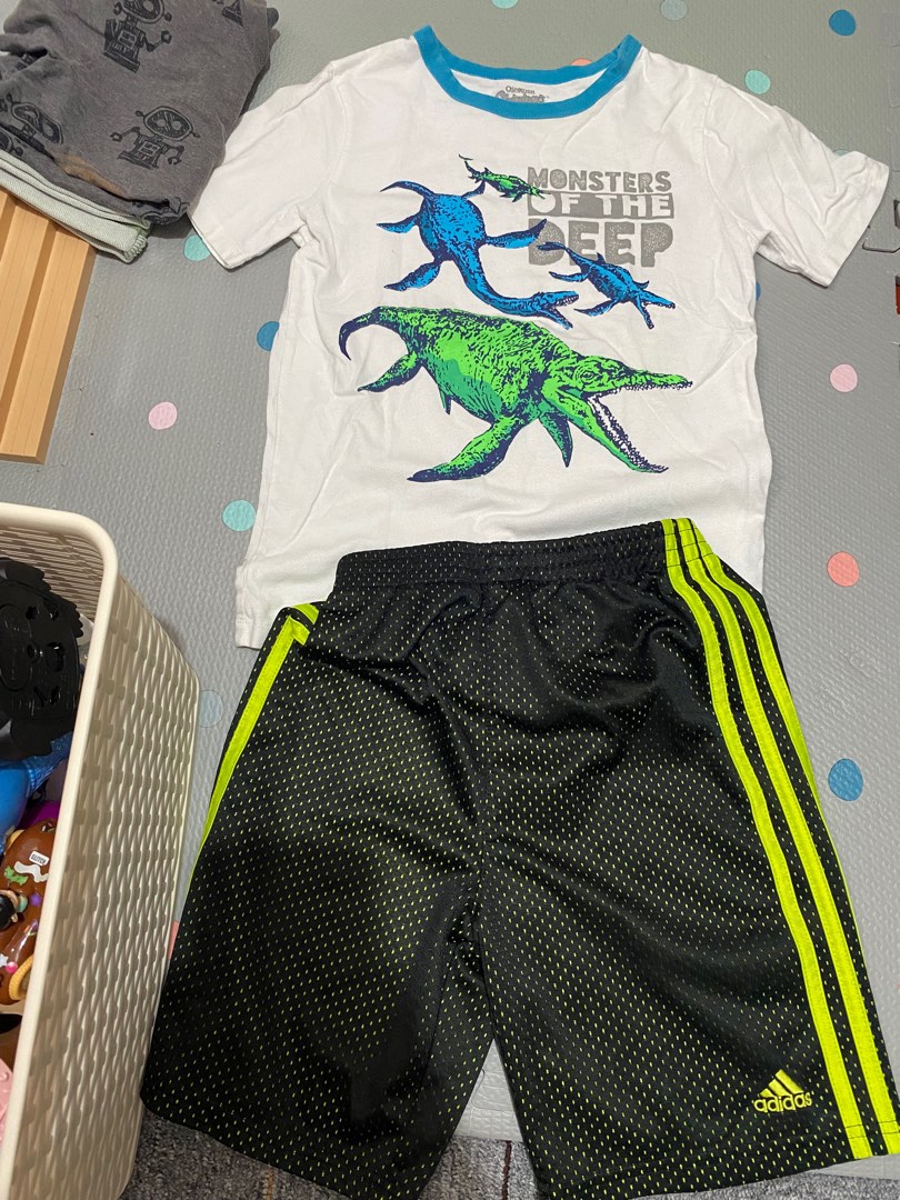 Osh Kosh and Adidas Short Set 7 y/o, Babies & Kids, Babies & Kids