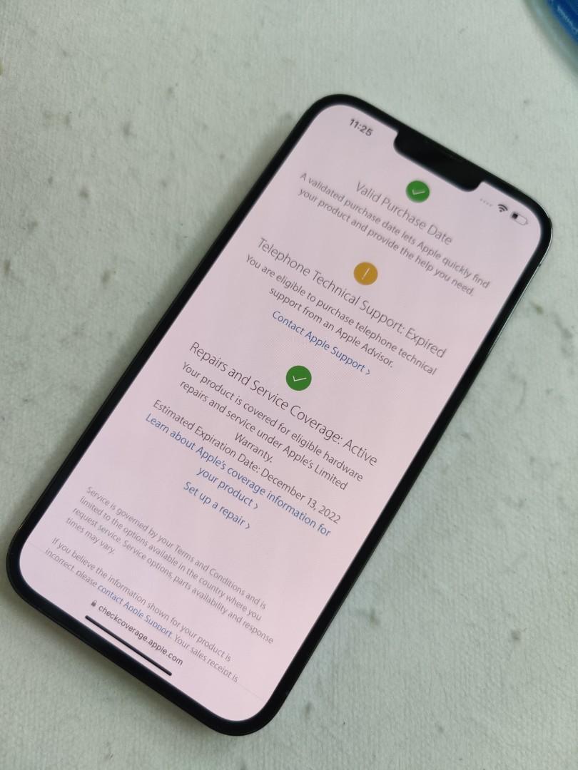 {OX} Iphone 13 pro max 128gb blue 92 battery health 3057, Mobile