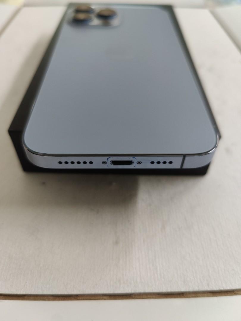 {OX} IPHONE 13 PRO MAX 256GB BLUE 95 BATTERY HEALTH 3056, Mobile