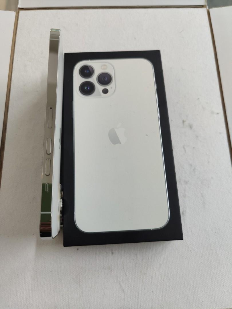{OX} IPHONE 13 PRO MAX 256GB SILVER 91 battery health 3055, Mobile