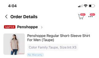 Penshoppe Regular Shorts Sleeve Polo for Men