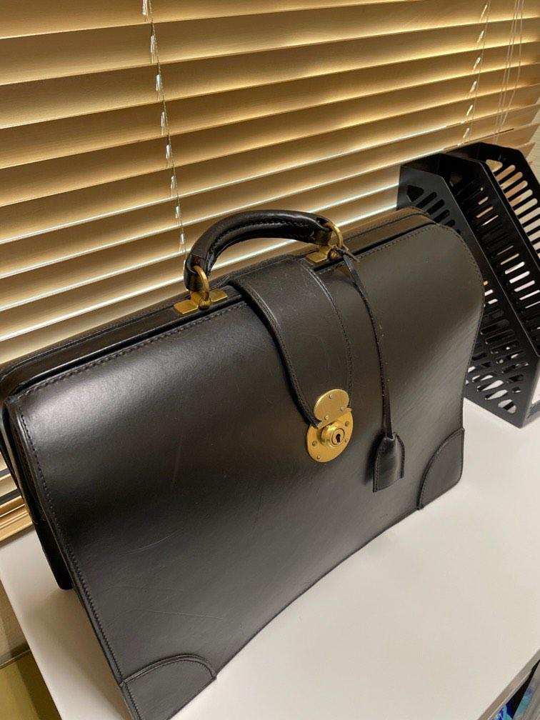 Pickett A frame briefcase black Carousell