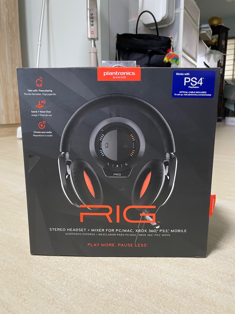 Plantronics RIG Gaming Headphones, Audio, Headphones & Headsets on Carousell