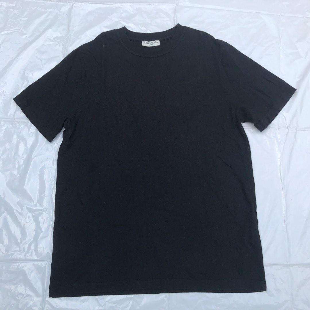 PO BALENCIAGA HOMME BLACK XL T SHIRT UNISEX DESIGNER Men s