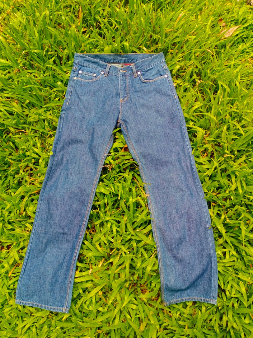 Prada jeans, Men's Fashion, Bottoms, Jeans on Carousell