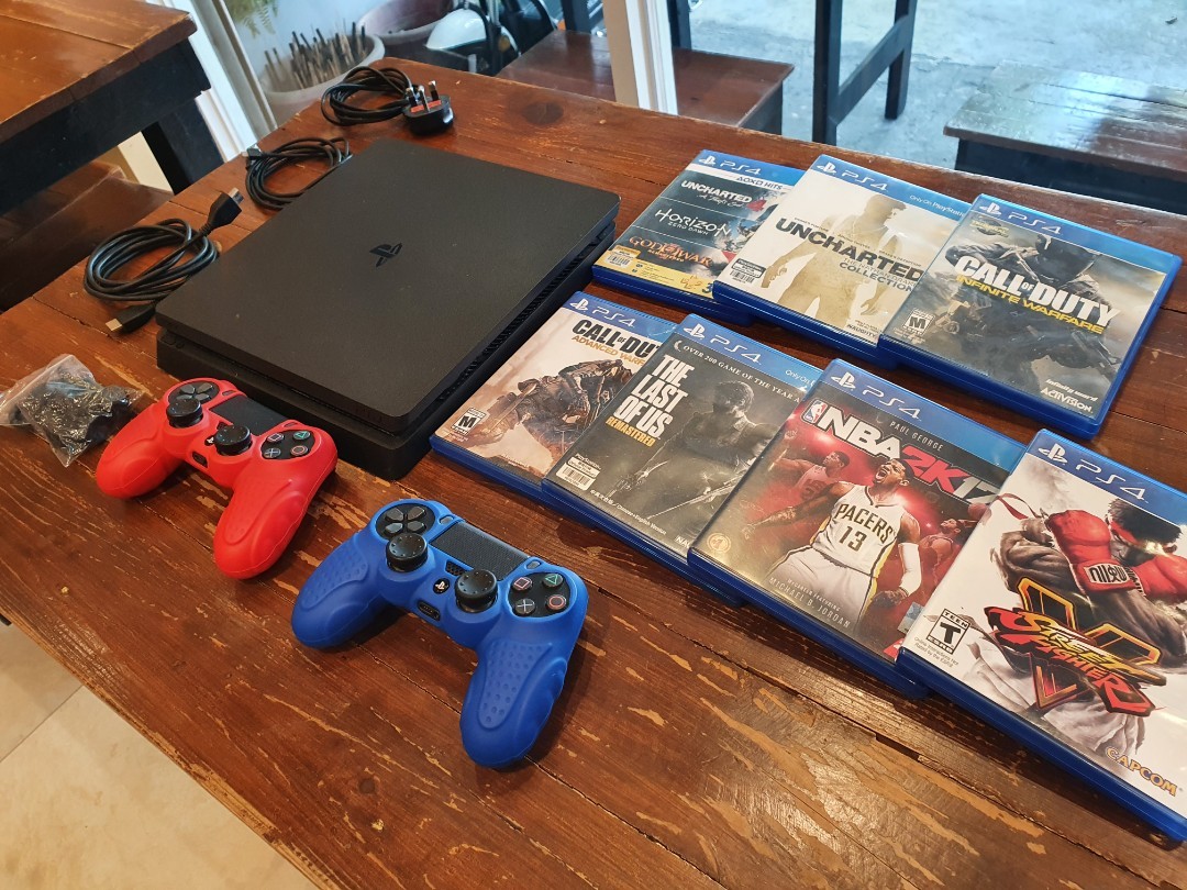 Ps4 slim 500gb, Video Gaming, Video Game Consoles, PlayStation on Carousell