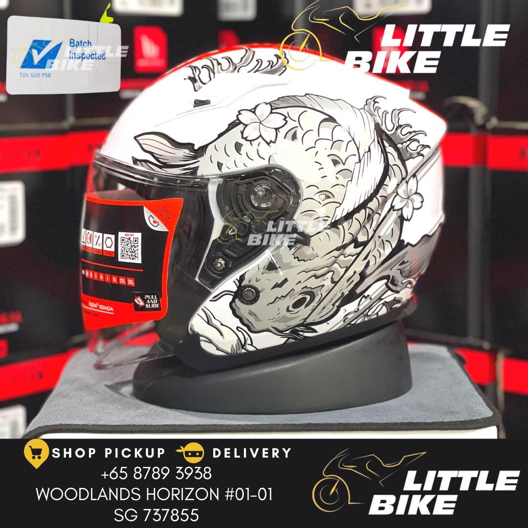 PSB APPROVED Limited Edition MT Helmets Avenue SV KRPA B0 Gloss Pearl ...