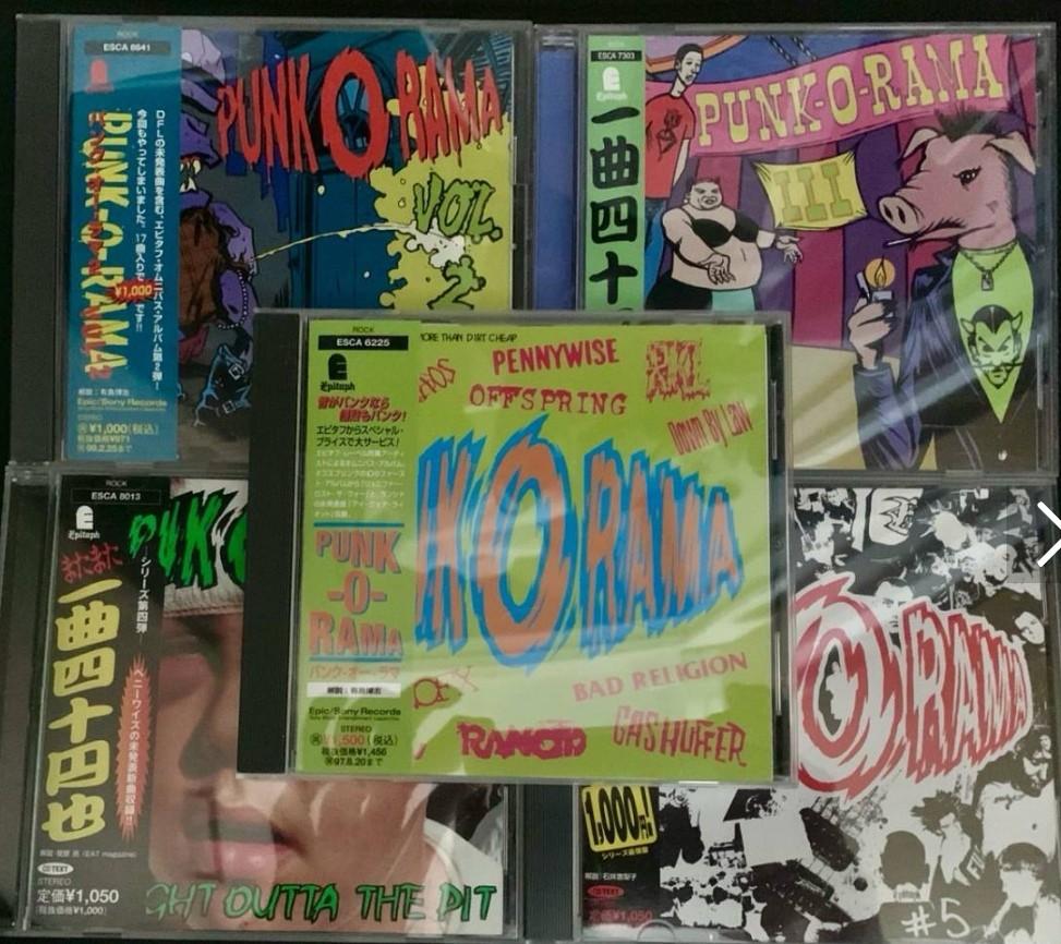 punk o rama, Hobbies & Toys, Music & Media, CDs & DVDs on Carousell