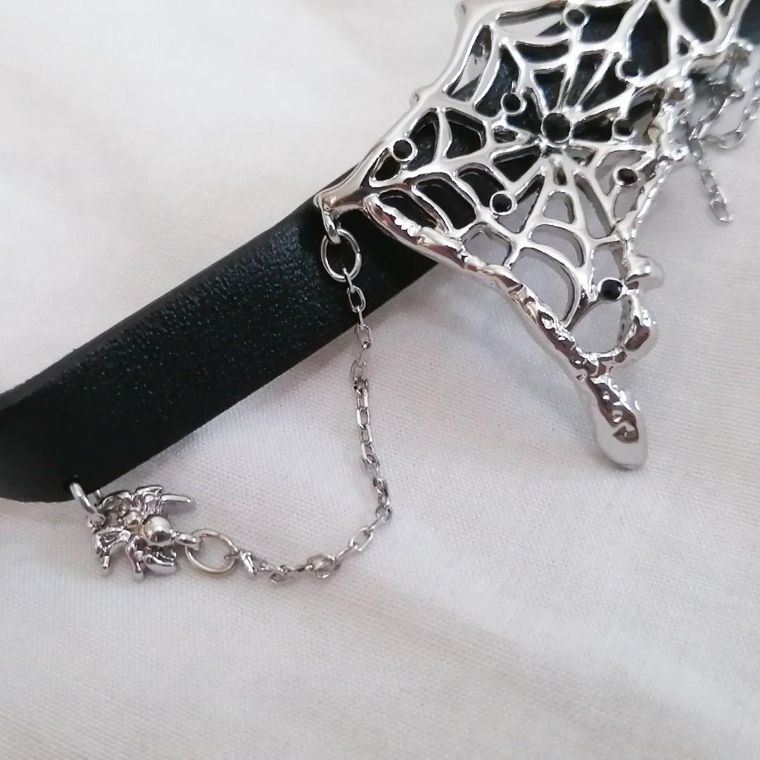Choker store leather necklace