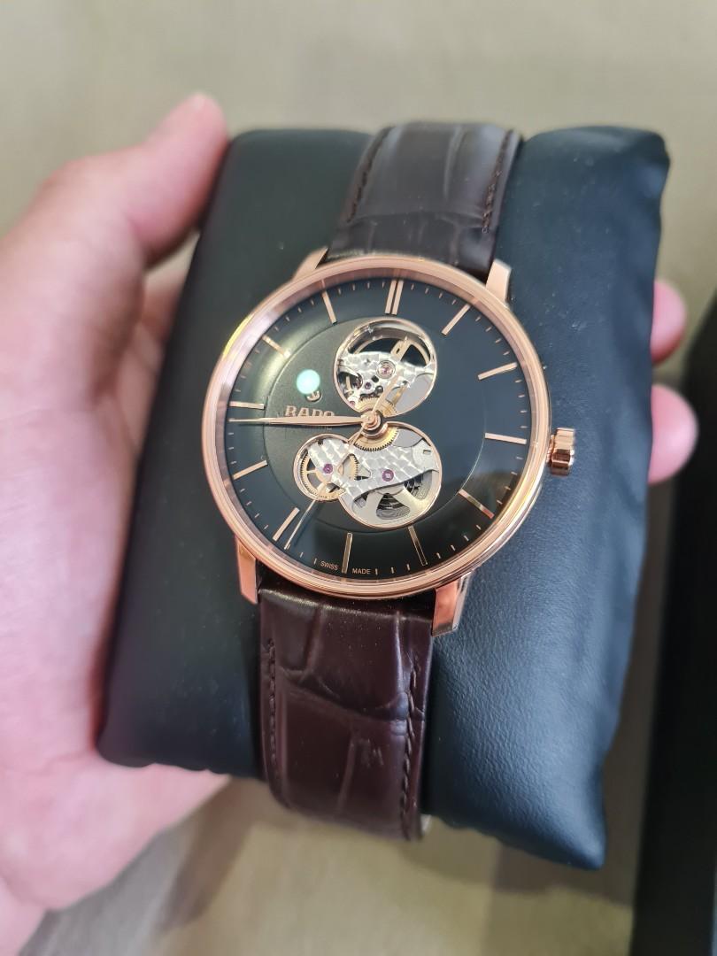Rado coupole classic hotsell open heart automatic