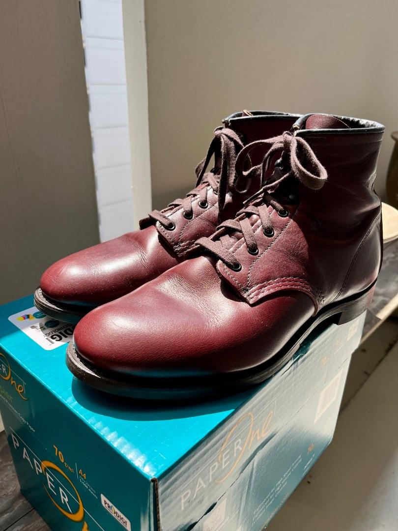 Red wing flat new arrivals toe beckman