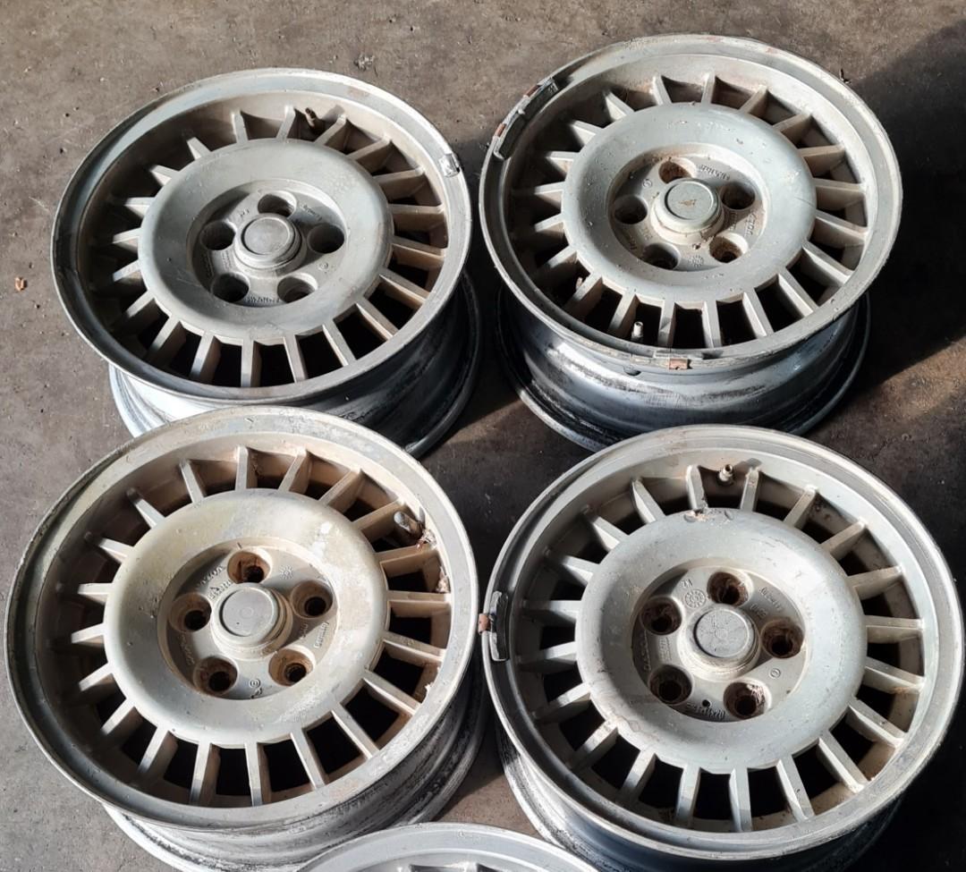 Rim volvo 240 4 pcs, Auto Accessories on Carousell