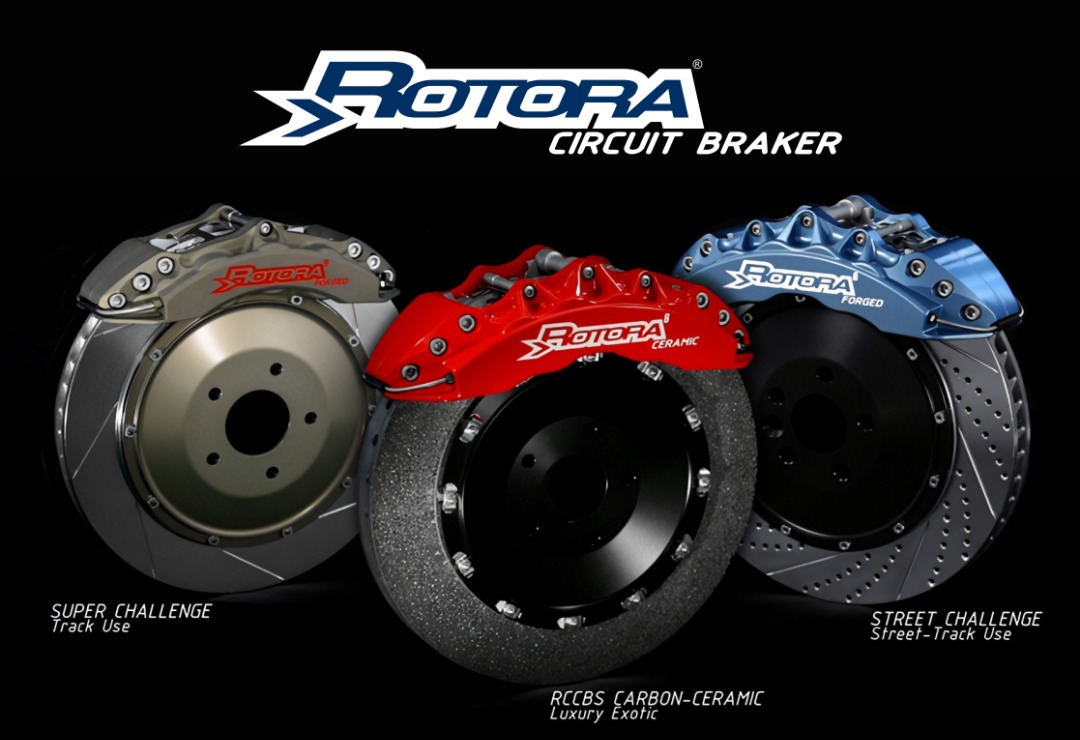 Rotora Lightweight Performance Brake kit Brake System 6pot 4pot