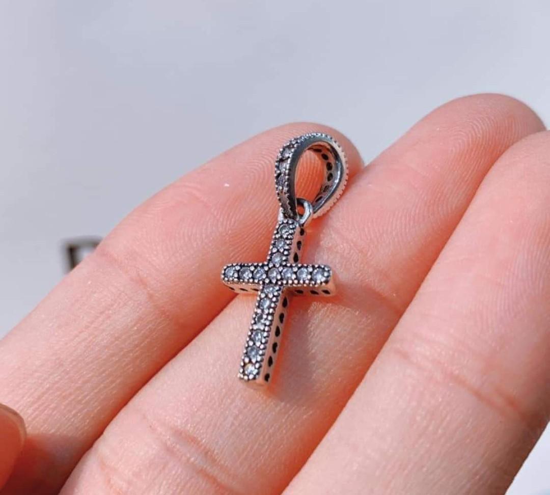 Pandora cheap crucifix charm