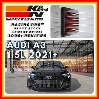 🔥[SALE] K&N AUDI A3 8Y MILD HYBRID 1.5L TFSI  [2021+] | K&N AIR FILTER | RACINGPRO-3000