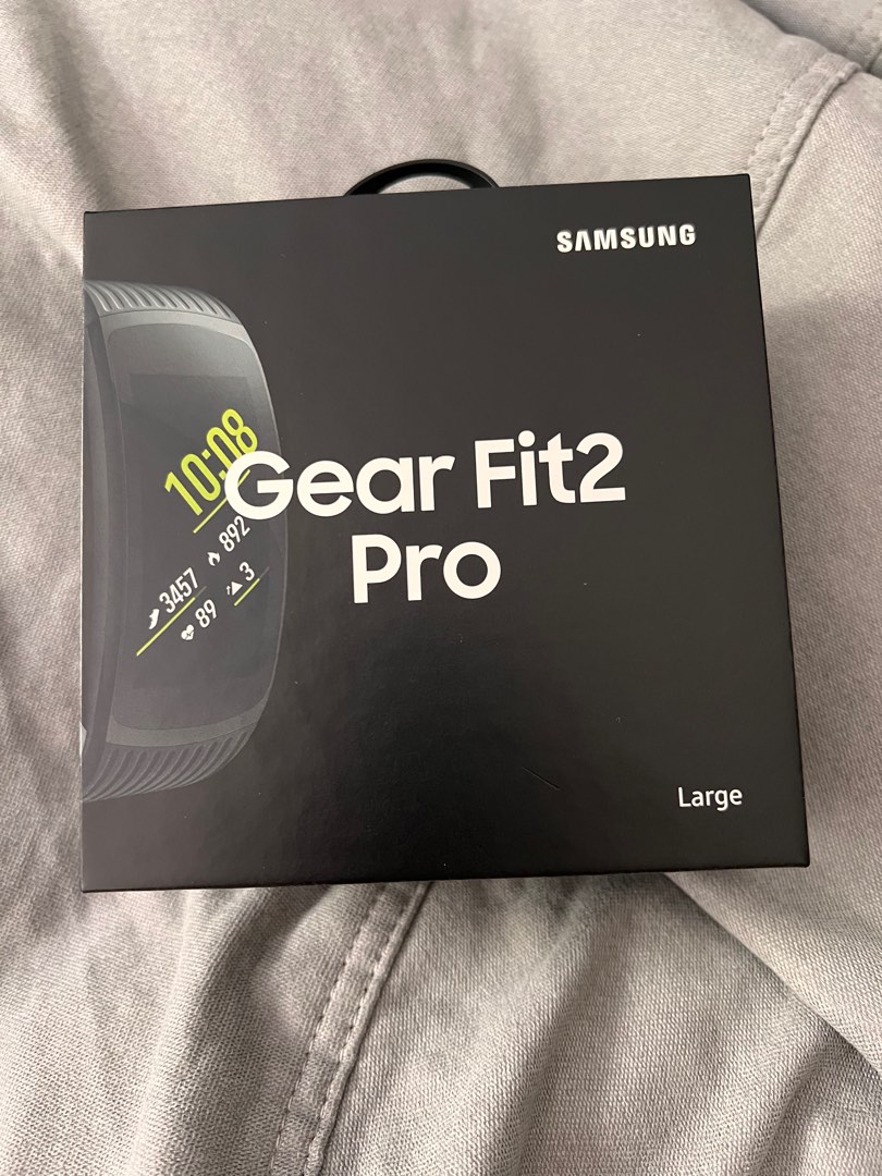 Samsung Gear Fit2 Pro Black Mobile Phones Gadgets Wearables