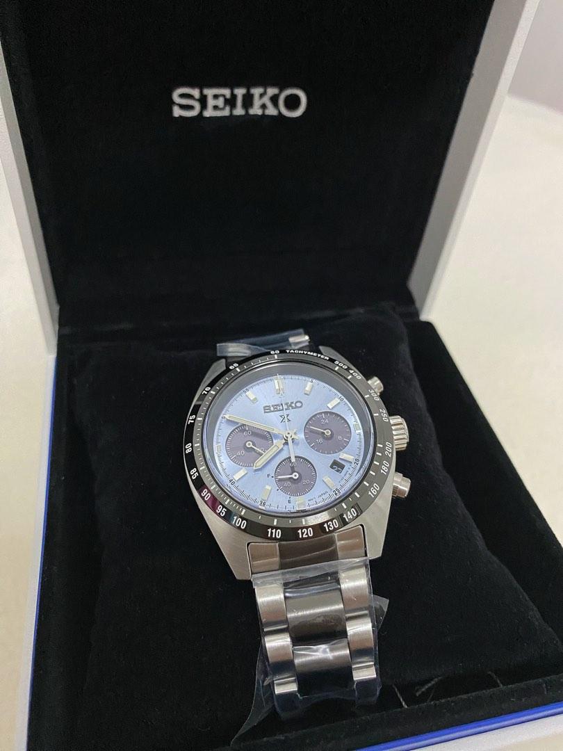 Seiko Prospex Ice Blue Panda Daytona Speedtimer Solar Chronograph SSC909P1  SSC909 SSC909P Crystal Trophy Watch (Limited Edition 10,000 Pieces), Men's  Fashion, Watches & Accessories, Watches on Carousell