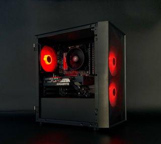 FLASH DEAL 4060 + Ryzen 5 5600 gaming pc custom pc desktop computer cpu gpu monitor valorant budget pc Ryzen intel fortnite laptop