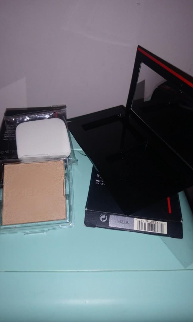 Shisheido pressed powder (Category: Makeup) located in Manila. Submitted by zapote4323 (Listing ID 1187499876, Image 2). Description: Brand new Shisheido synchro skin refreshing pressed powder..