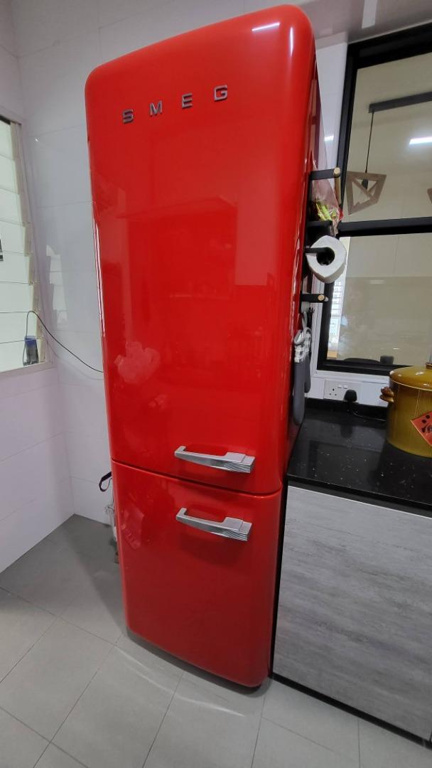 Used smeg best sale fridge freezer
