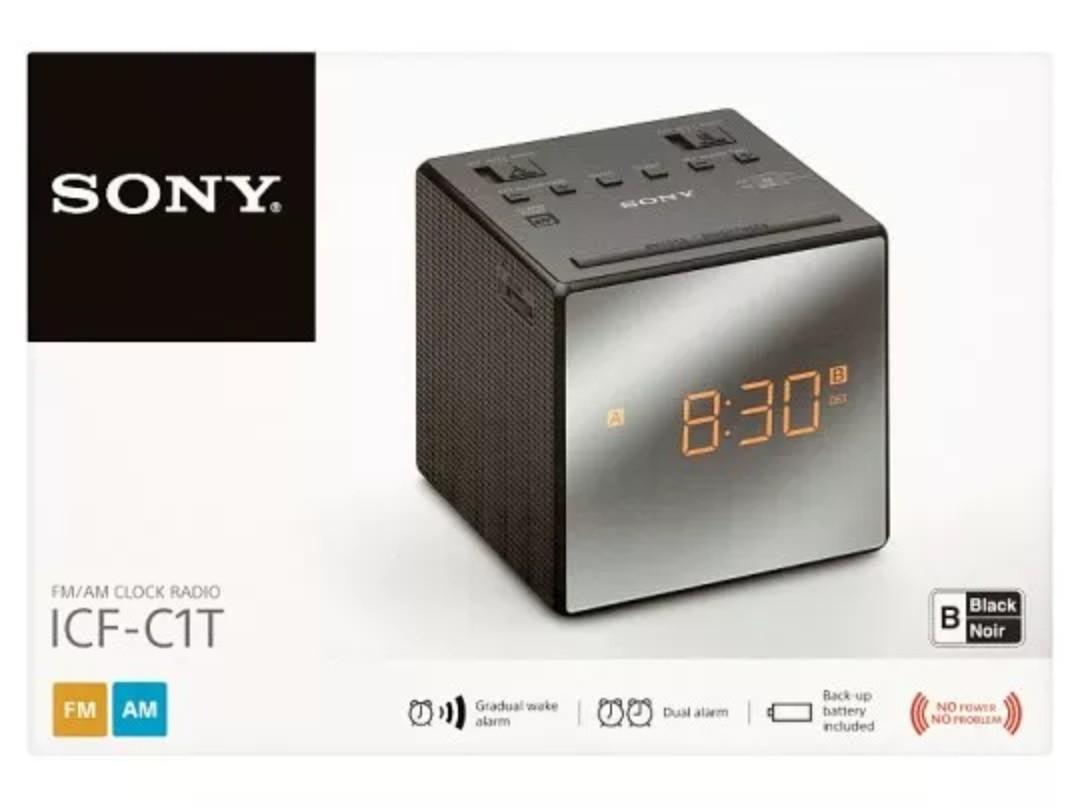 SONY Radio Alarm Clock, Audio, Portable Music Players on Carousell