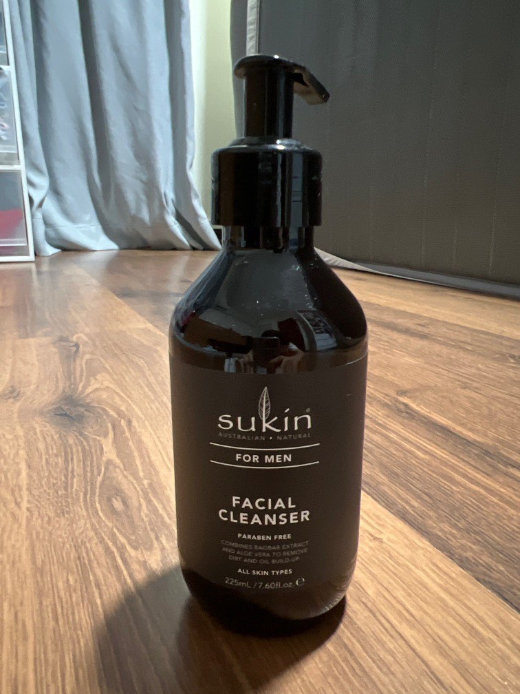 Sukin facial cleanser for men, Beauty & Personal Care, Face, Face Care