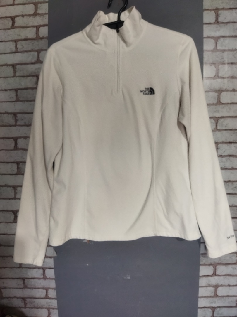 The North Face TKA 100 Microvelour Glacier Fleece Top, Women's Fashion
